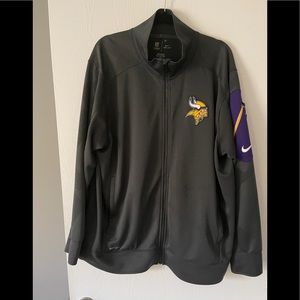 Minnesota Vikings Full Zip Nike On Field Jacket